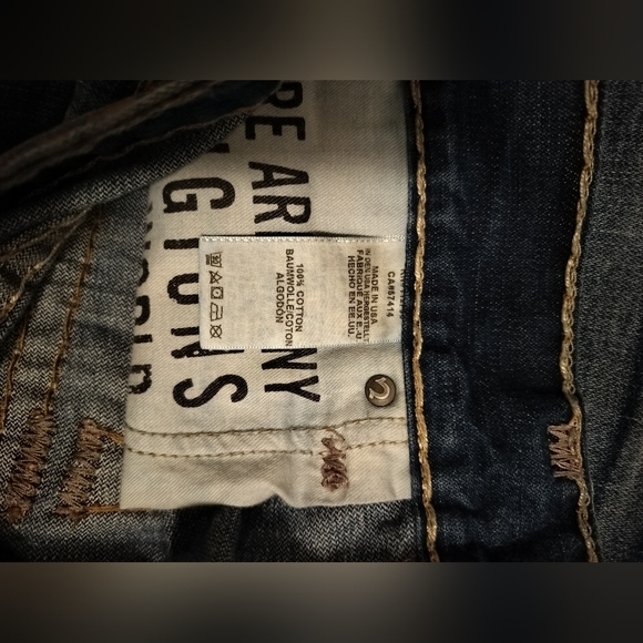 Made In USA True Religion Ricky Relaxed StraighBlue Meduim Wash Jeans Size 34x28 - Picture 8 of 11